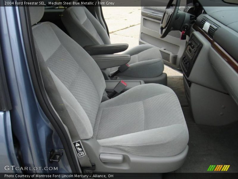 Medium Steel Blue Metallic / Flint Grey 2004 Ford Freestar SEL