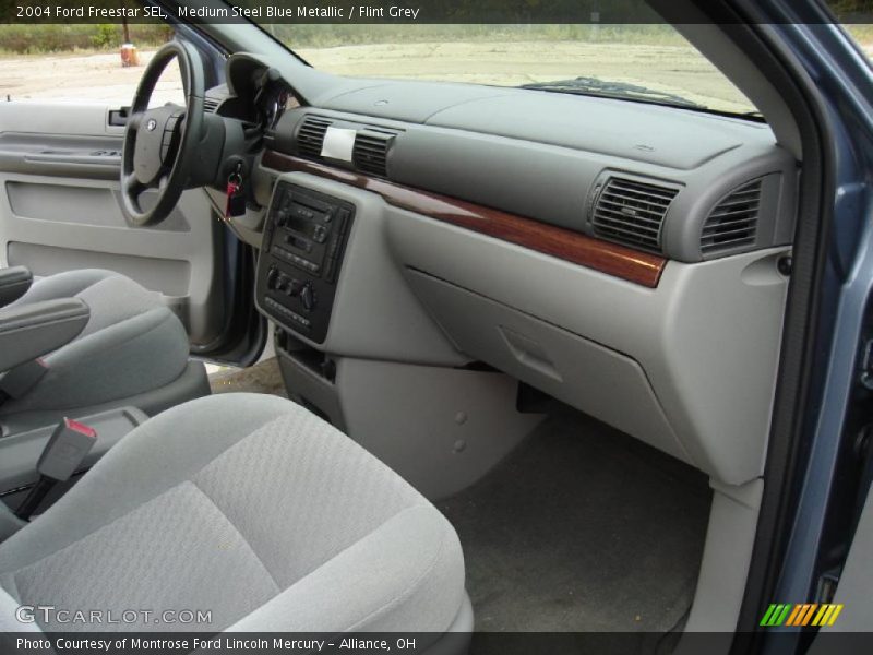 Medium Steel Blue Metallic / Flint Grey 2004 Ford Freestar SEL