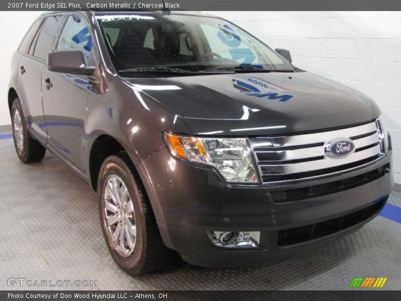 Carbon Metallic / Charcoal Black 2007 Ford Edge SEL Plus