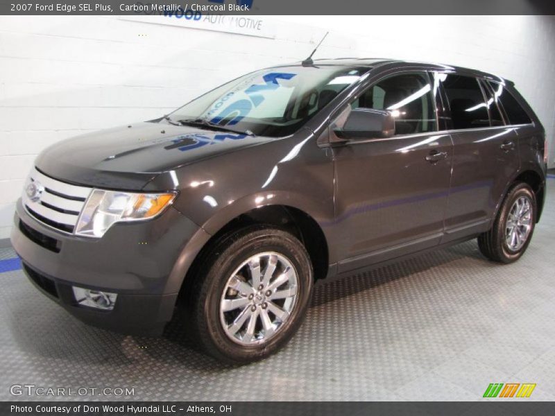 Carbon Metallic / Charcoal Black 2007 Ford Edge SEL Plus
