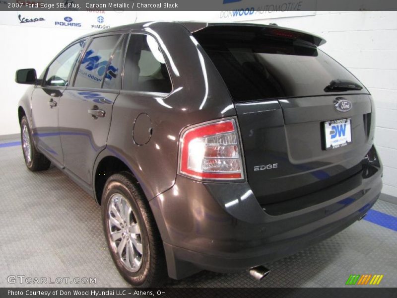 Carbon Metallic / Charcoal Black 2007 Ford Edge SEL Plus