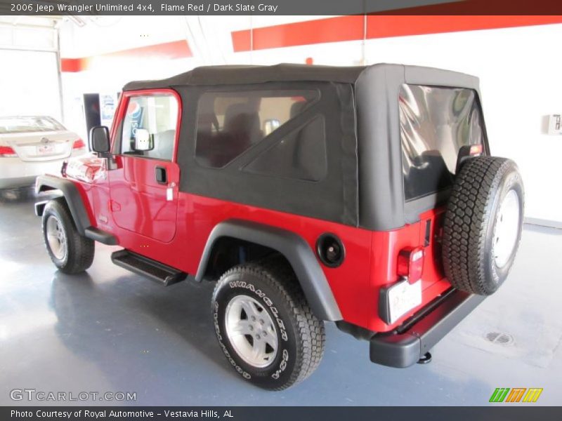 Flame Red / Dark Slate Gray 2006 Jeep Wrangler Unlimited 4x4