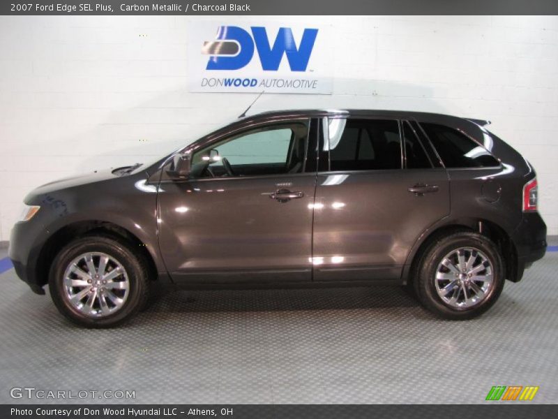Carbon Metallic / Charcoal Black 2007 Ford Edge SEL Plus