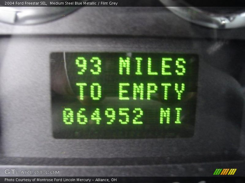 Medium Steel Blue Metallic / Flint Grey 2004 Ford Freestar SEL