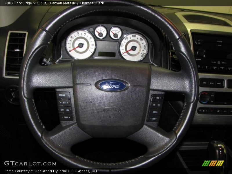 Carbon Metallic / Charcoal Black 2007 Ford Edge SEL Plus