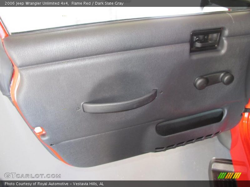 Flame Red / Dark Slate Gray 2006 Jeep Wrangler Unlimited 4x4