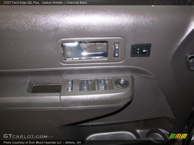 Carbon Metallic / Charcoal Black 2007 Ford Edge SEL Plus