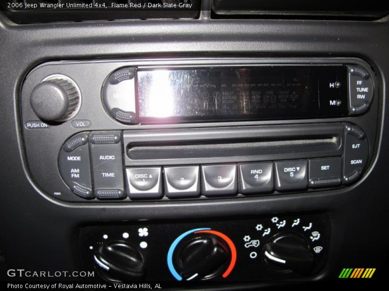 Flame Red / Dark Slate Gray 2006 Jeep Wrangler Unlimited 4x4