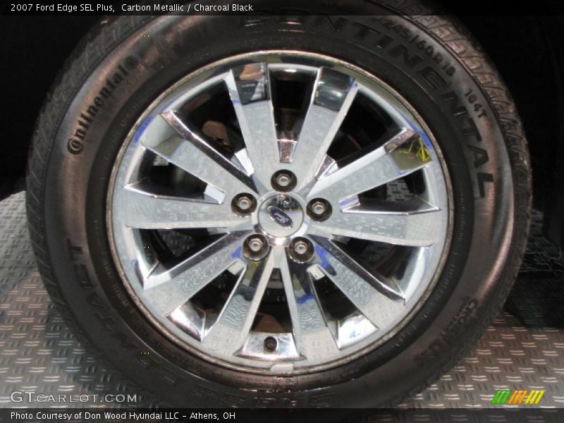 Carbon Metallic / Charcoal Black 2007 Ford Edge SEL Plus