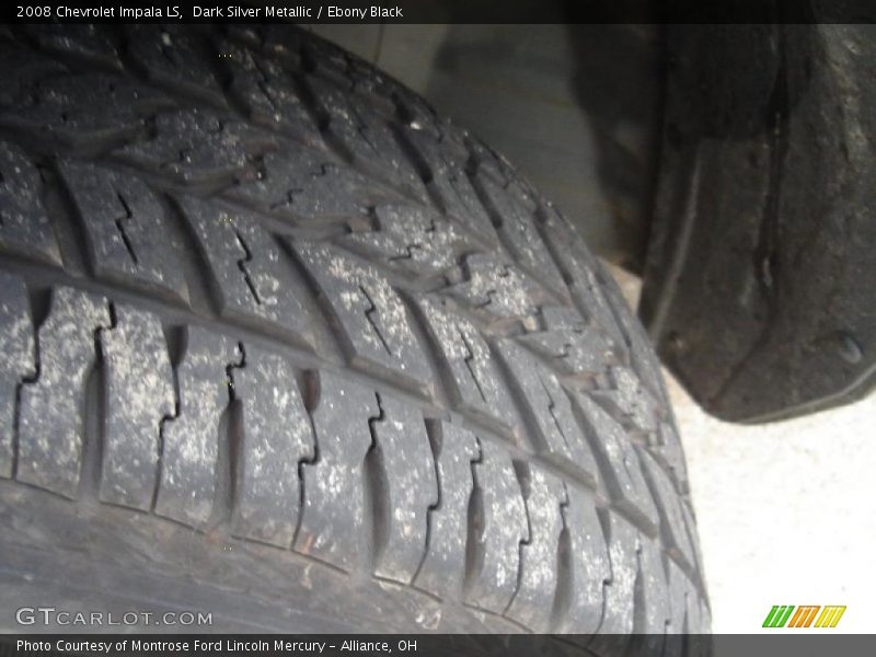 Dark Silver Metallic / Ebony Black 2008 Chevrolet Impala LS