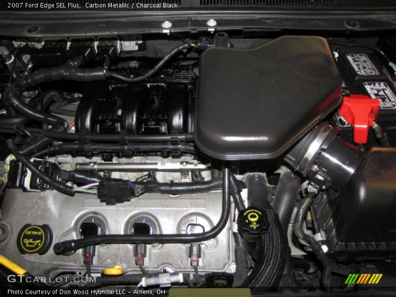 Carbon Metallic / Charcoal Black 2007 Ford Edge SEL Plus
