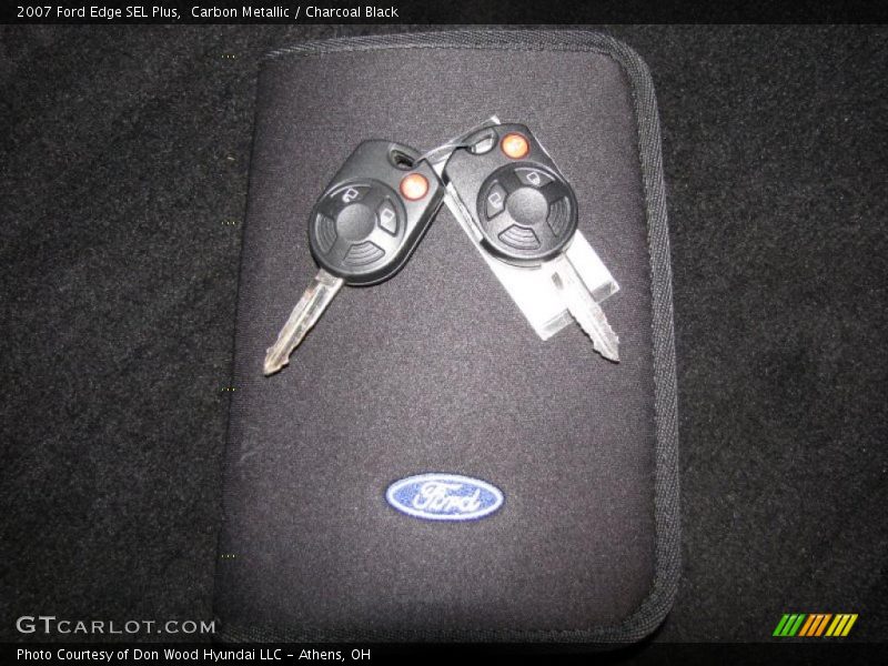 Carbon Metallic / Charcoal Black 2007 Ford Edge SEL Plus