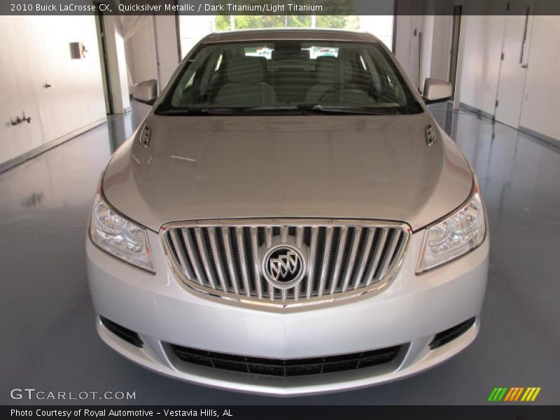 Quicksilver Metallic / Dark Titanium/Light Titanium 2010 Buick LaCrosse CX
