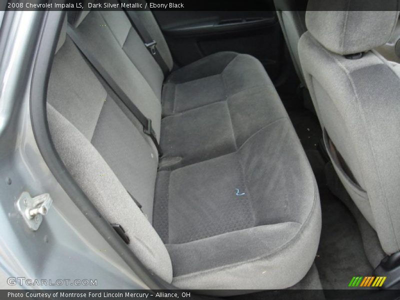 Dark Silver Metallic / Ebony Black 2008 Chevrolet Impala LS