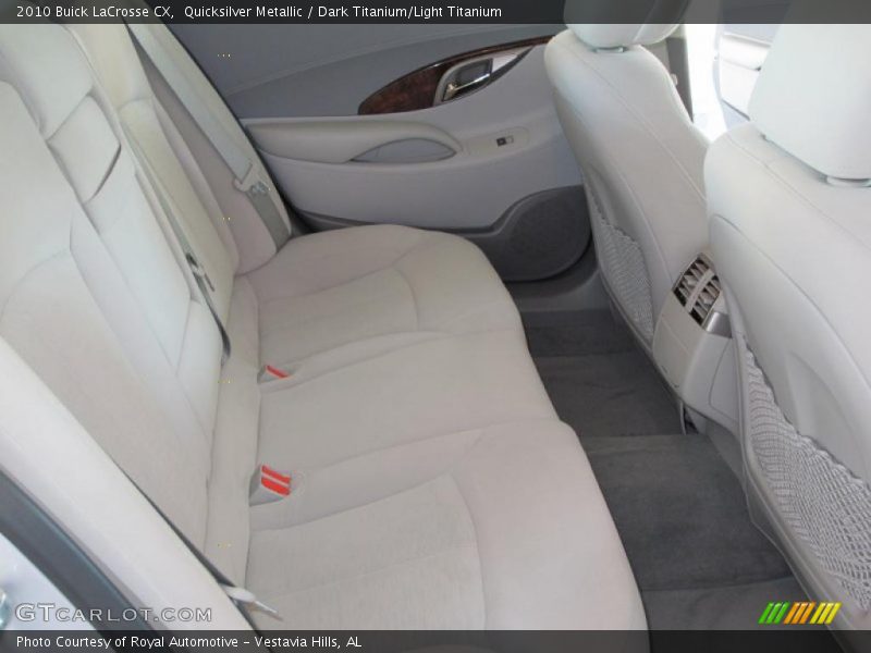 Quicksilver Metallic / Dark Titanium/Light Titanium 2010 Buick LaCrosse CX