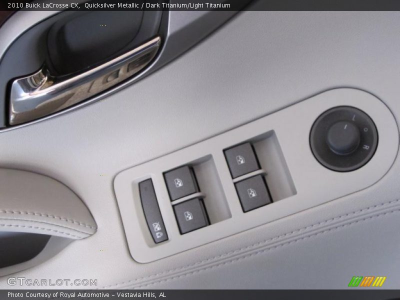 Quicksilver Metallic / Dark Titanium/Light Titanium 2010 Buick LaCrosse CX