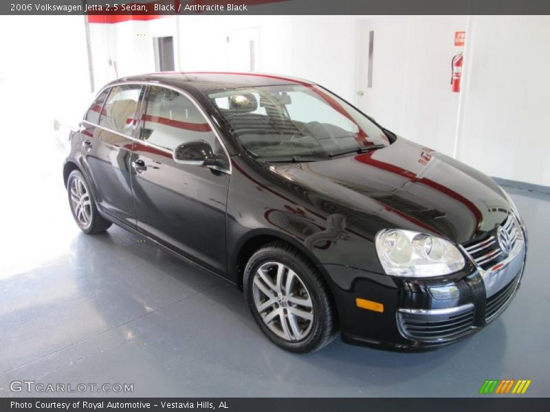 Black / Anthracite Black 2006 Volkswagen Jetta 2.5 Sedan