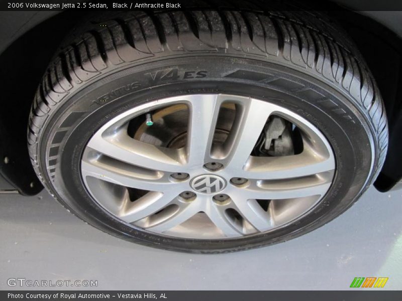 Black / Anthracite Black 2006 Volkswagen Jetta 2.5 Sedan