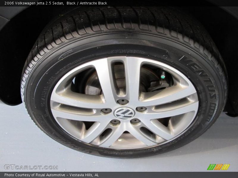Black / Anthracite Black 2006 Volkswagen Jetta 2.5 Sedan