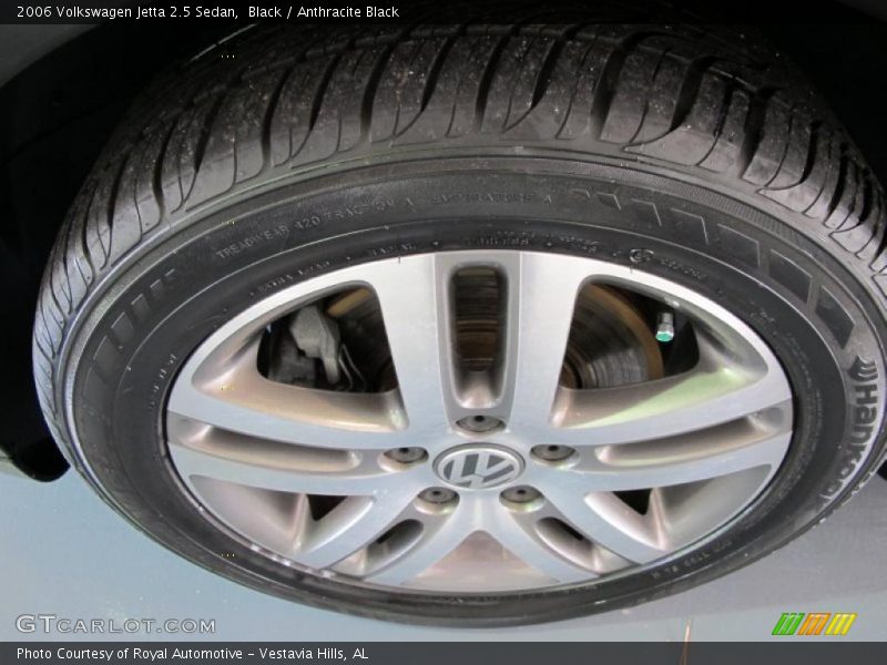 Black / Anthracite Black 2006 Volkswagen Jetta 2.5 Sedan
