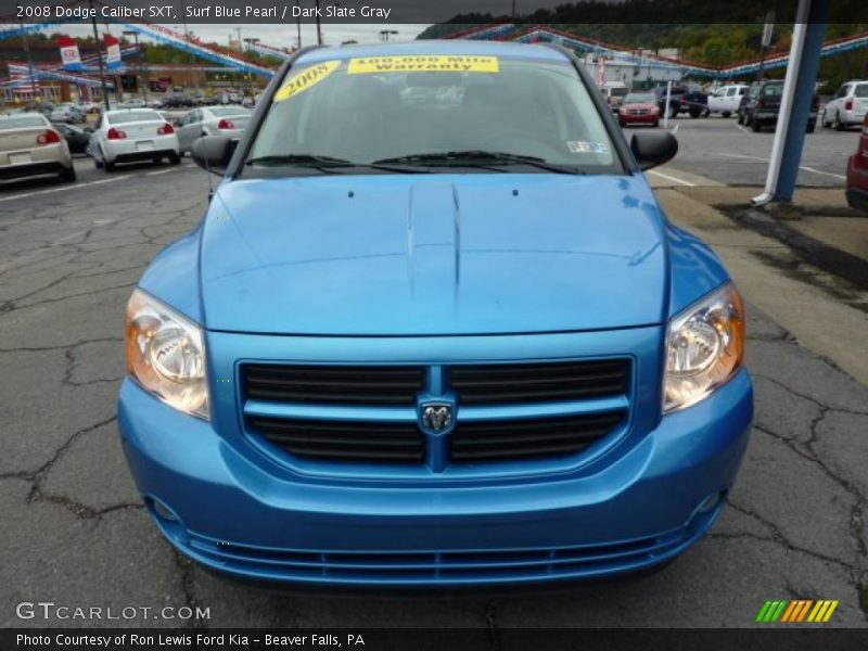 Surf Blue Pearl / Dark Slate Gray 2008 Dodge Caliber SXT