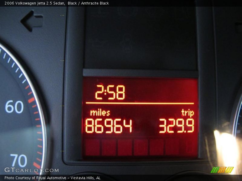 Black / Anthracite Black 2006 Volkswagen Jetta 2.5 Sedan