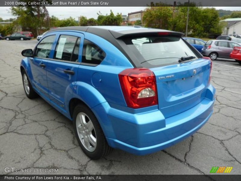Surf Blue Pearl / Dark Slate Gray 2008 Dodge Caliber SXT