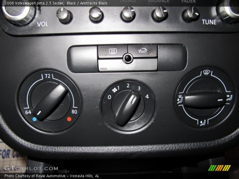 Black / Anthracite Black 2006 Volkswagen Jetta 2.5 Sedan