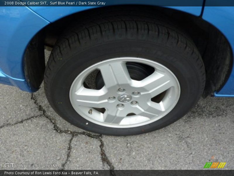 Surf Blue Pearl / Dark Slate Gray 2008 Dodge Caliber SXT
