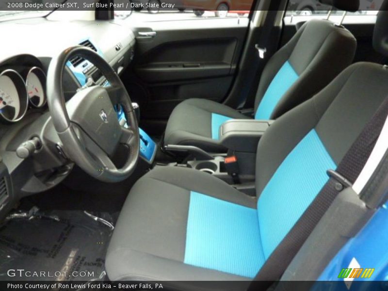 Surf Blue Pearl / Dark Slate Gray 2008 Dodge Caliber SXT