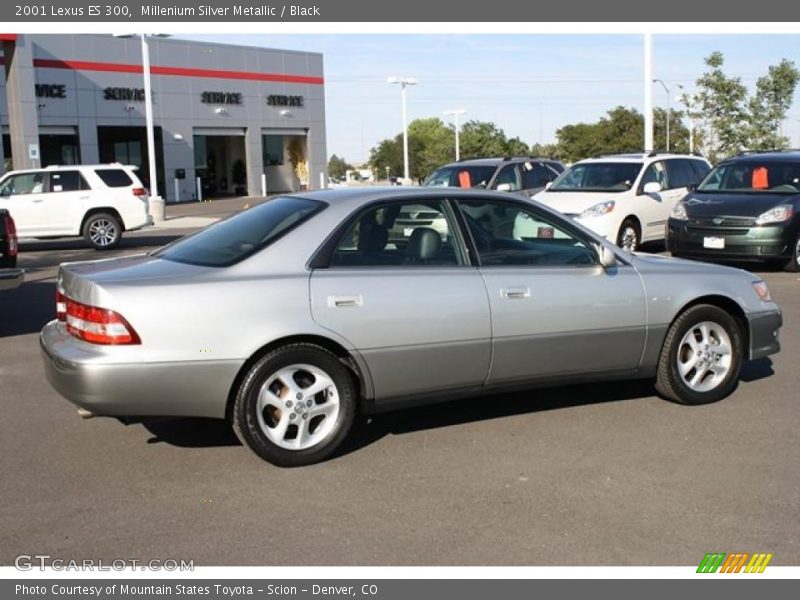 Millenium Silver Metallic / Black 2001 Lexus ES 300