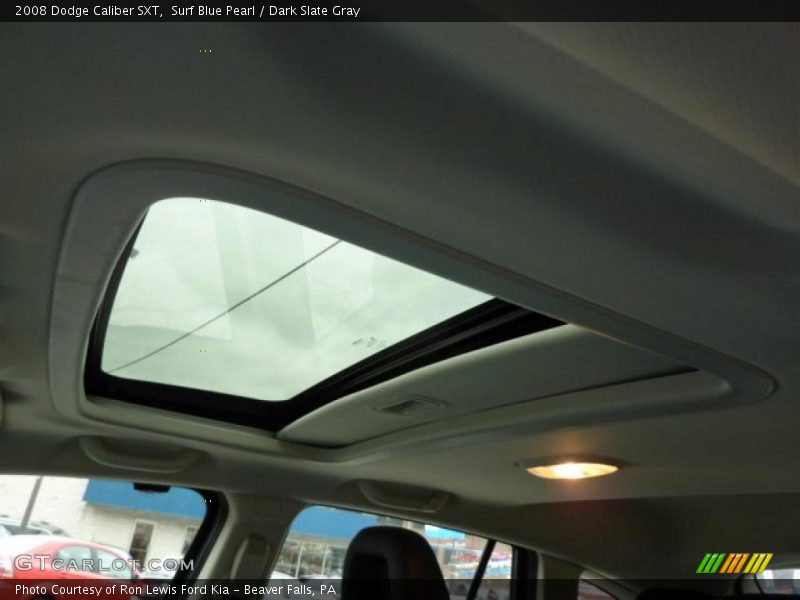 Surf Blue Pearl / Dark Slate Gray 2008 Dodge Caliber SXT