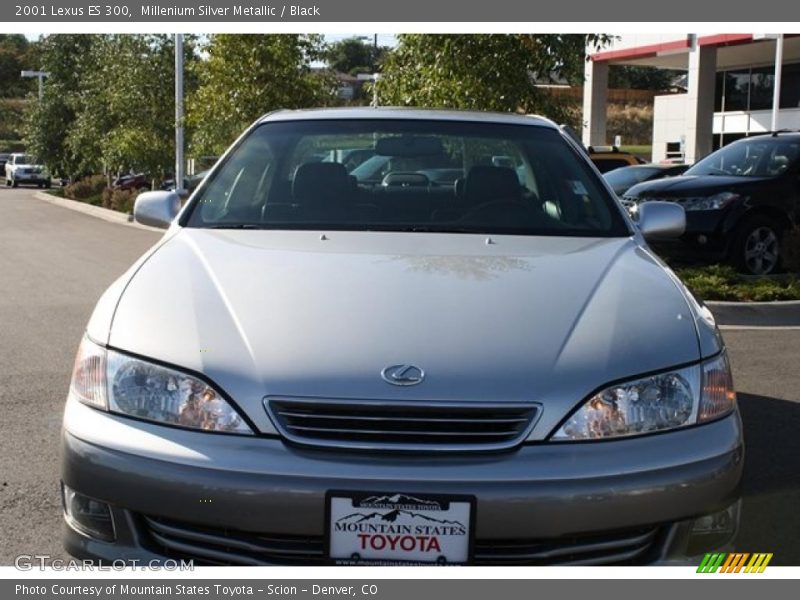 Millenium Silver Metallic / Black 2001 Lexus ES 300