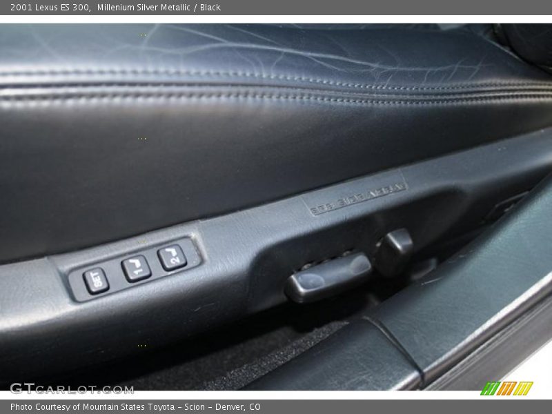 Millenium Silver Metallic / Black 2001 Lexus ES 300