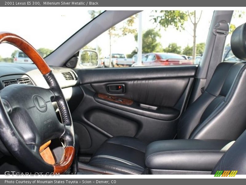 Millenium Silver Metallic / Black 2001 Lexus ES 300