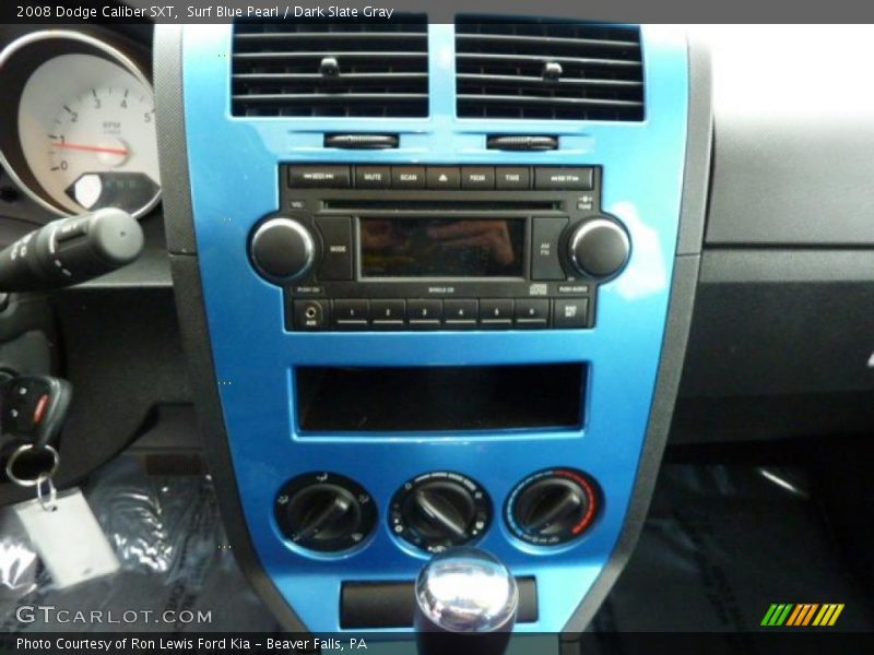 Surf Blue Pearl / Dark Slate Gray 2008 Dodge Caliber SXT