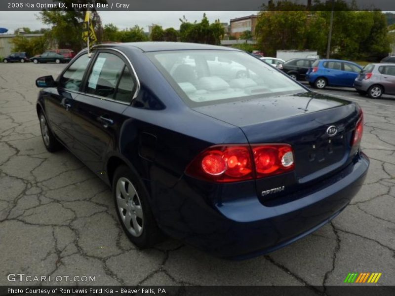 Imperial Blue / Gray 2006 Kia Optima LX