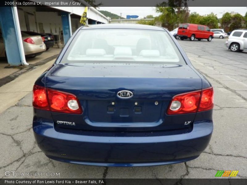 Imperial Blue / Gray 2006 Kia Optima LX