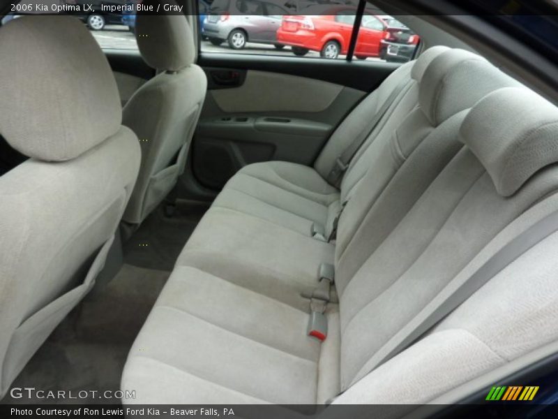 Imperial Blue / Gray 2006 Kia Optima LX