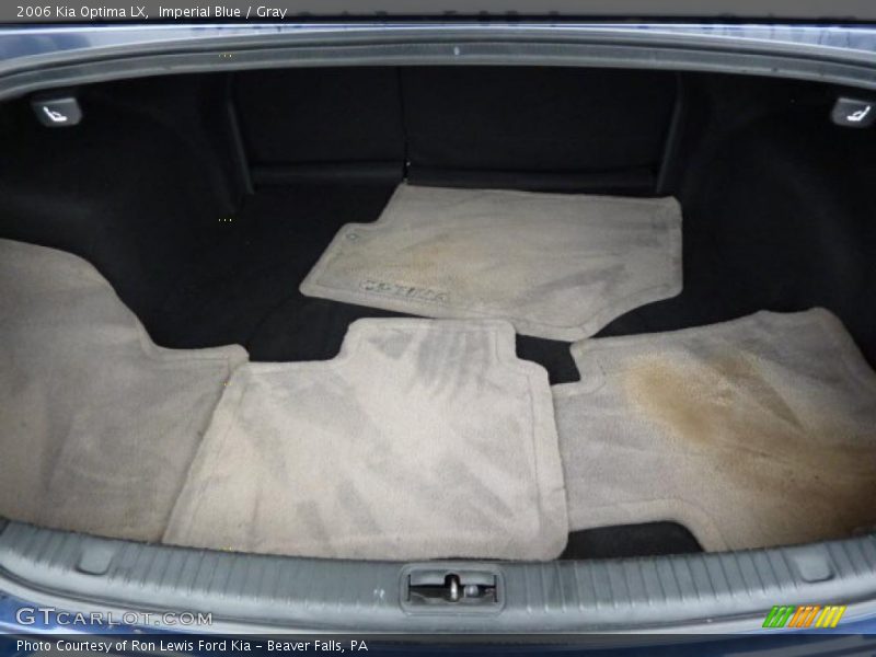 Imperial Blue / Gray 2006 Kia Optima LX