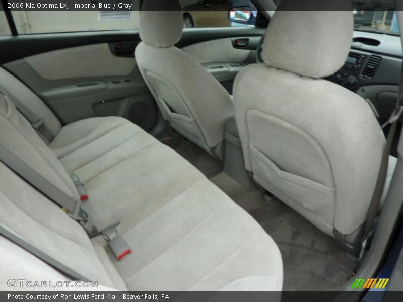 Imperial Blue / Gray 2006 Kia Optima LX