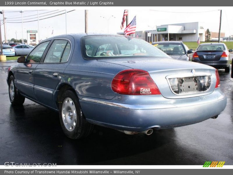 Graphite Blue Metallic / Light Graphite 1999 Lincoln Continental