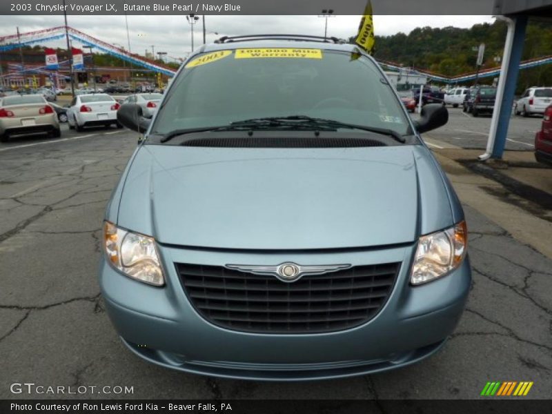 Butane Blue Pearl / Navy Blue 2003 Chrysler Voyager LX