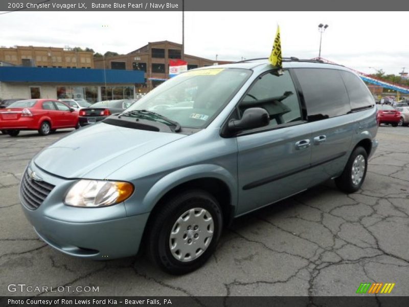 Butane Blue Pearl / Navy Blue 2003 Chrysler Voyager LX