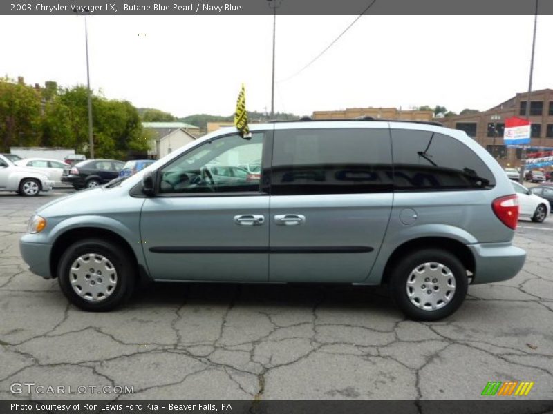 Butane Blue Pearl / Navy Blue 2003 Chrysler Voyager LX