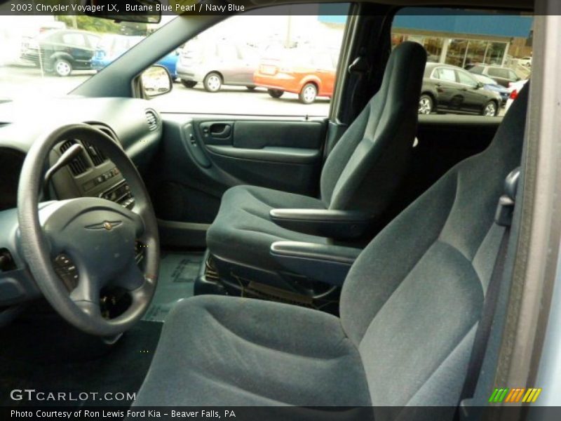 Butane Blue Pearl / Navy Blue 2003 Chrysler Voyager LX