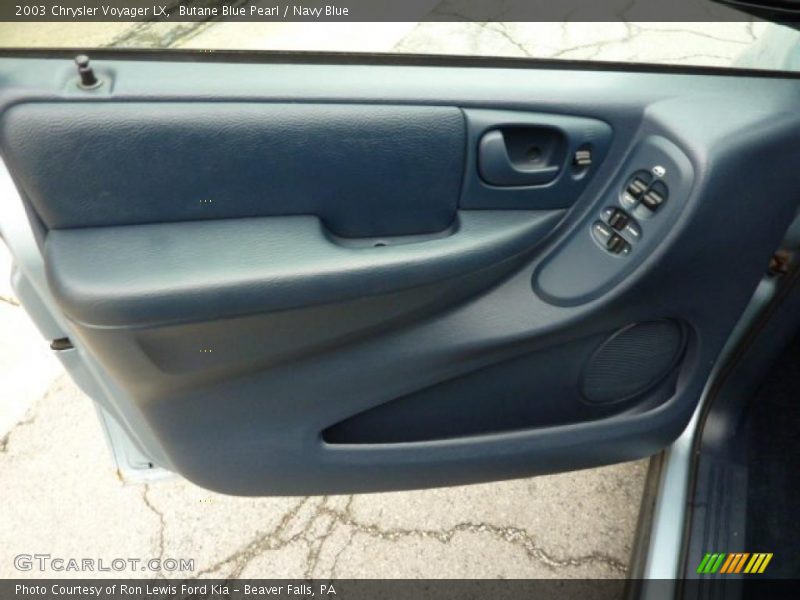 Butane Blue Pearl / Navy Blue 2003 Chrysler Voyager LX