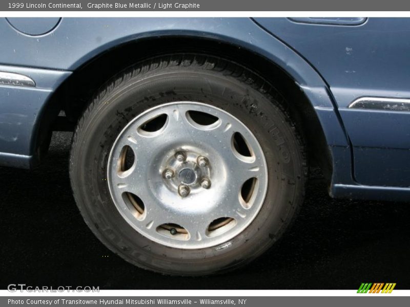 Graphite Blue Metallic / Light Graphite 1999 Lincoln Continental