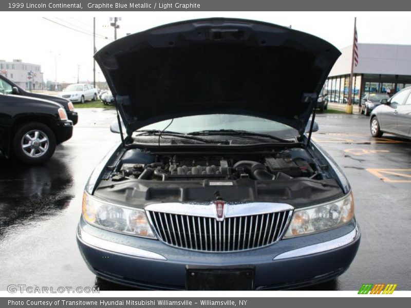 Graphite Blue Metallic / Light Graphite 1999 Lincoln Continental