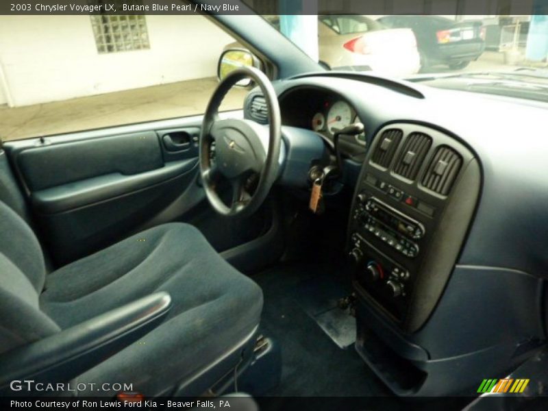 Butane Blue Pearl / Navy Blue 2003 Chrysler Voyager LX